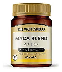 Maca Blend 1500mg 60 cápsulas - Dr. Botânico