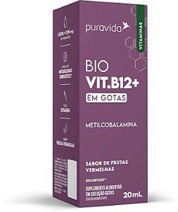 Bio Vit B12+ Gotas 20ml - Puravida