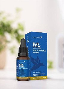 Melatonina Blue Calm Gotas 20ml - Puravida