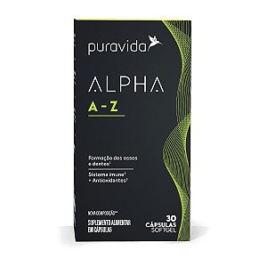 Alpha Polivitamínico A-Z 30 cápsulas Softgel - Puravida