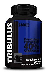 Tribulus Saponinas 40% 600mg 120 cápsulas - 4 Elementos