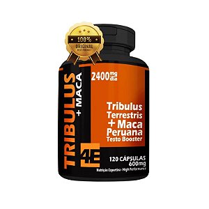 Tribulus + Maca Peruana Testo Booster 600mg 120 cápsulas - 4 Elementos