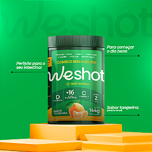 Shot Matinal Tangerina 144g - Weshot