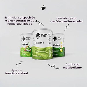 Matchá Latte Sabor Chai 150g - Ocean Drop