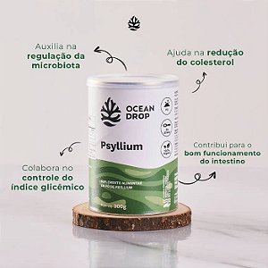 Psyllium em Pó 300g - Ocean Drop