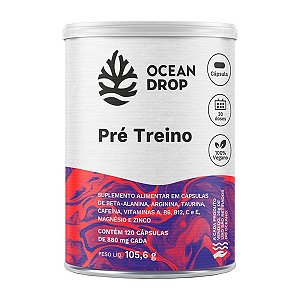 Pré-Treino 880mg 120 cápsulas - Ocean Drop