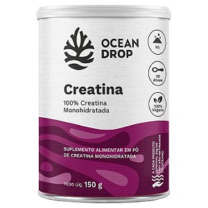Creatina Monohidratada em Pó 150g - Ocean Drop