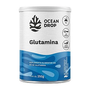 Glutamina em Pó 250g - Ocean Drop