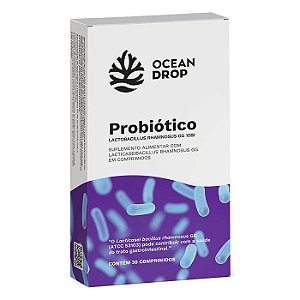Probiótico Lactobacillus Rhamnosus GG 30 comprimidos - Ocean Drop