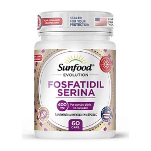 Fosfatidilserina 400mg 60 cápsulas - Sunfood Evolution