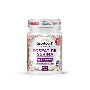 Fosfatidilserina 400mg 60 cápsulas - Sunfood Evolution