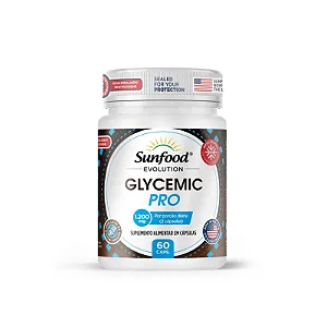 Glycemic Pro 1200mg 60 cápsulas - Sunfood Evolution