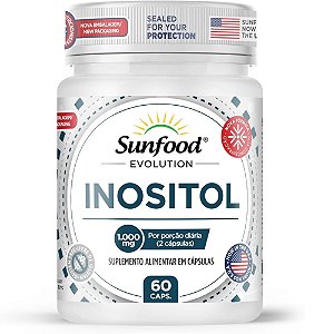 Inositol 1000mg 60 cápsulas - Sunfood Evolution