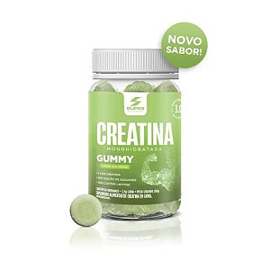 Super Gummy Creatina Uva Verde 60 Gomas 210g - Super Nutrition