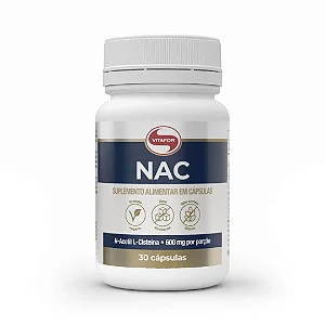 NAC N-Acetil L-Cisteína 600mg 30 cápsulas - Vitafor