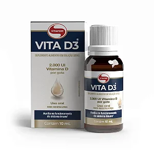 Vita D3 2000UI Gotas 10ml - Vitafor