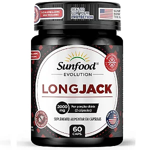 Long Jack 2000mg 60 cápsulas - Sunfood Evolution
