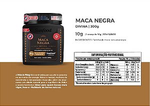 Maca Negra Divina 300g - Sunfood Evolution