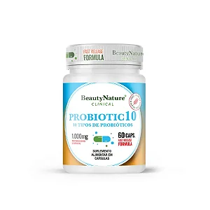Probiotic 10 1000mg 60 cápsulas - Beauty Nature