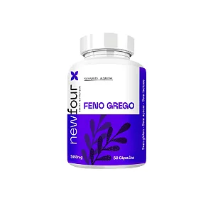 Feno Grego 500mg 60 cápsulas - New Four