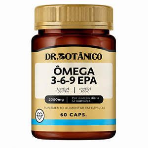 Ômega 3 6 9 2000mg 60 cápsulas - Dr. Botânico