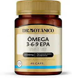 Ômega 3 6 9 2000mg 60 cápsulas - Dr. Botânico