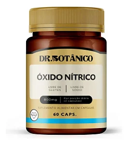 Óxido Nítrico 800mg 60 cápsulas - Dr. Botânico