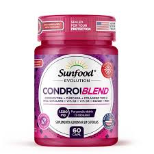 Condroiblend Evolution 1500mg 60 cápsulas - Sunfood