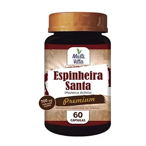 Espinheira Santa 700mg 60 cápsulas - Multivitta