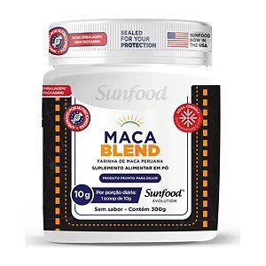 Maca Blend em Pó 300g - Sunfood Evolution