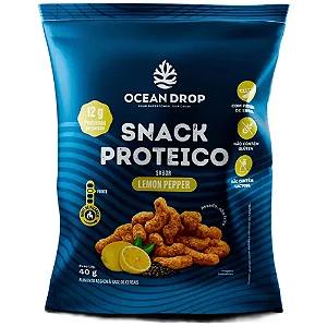 Snack Proteico Sabor Lemon Pepper 40g - Ocean Drop