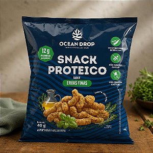 Snack Proteico Sabor Ervas Finas 40g - Ocean Drop