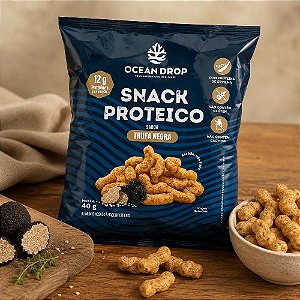 Snack Proteico Sabor Trufa Negra 40g - Ocean Drop