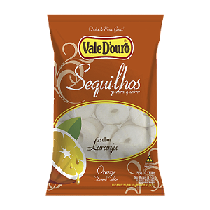 Sequilho Sabor Laranja 300g - Vale D'Ouro