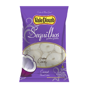 Sequilho Sabor Coco 300g - Vale D'Ouro