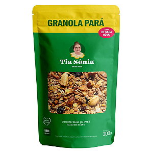 Granola Castanha do Pará 200g - Tia Sônia