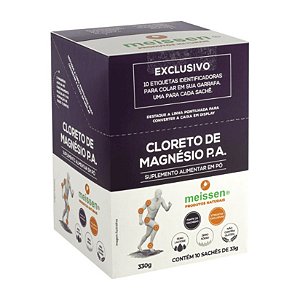 Cloreto de Magnésio P.A. 10 sachês de 33g - Meissen