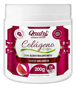 Colágeno Verisol com Ácido Hialurônico Melancia 200g - Qnutri