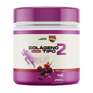 Colágeno Tipo II Frutas Vermelhas 200g - RRS