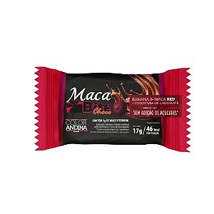 Maca Bite Red Choco 17g - Color Andina