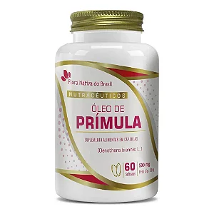 Óleo de Prímula 500mg 90 Softgels - Flora Nativa