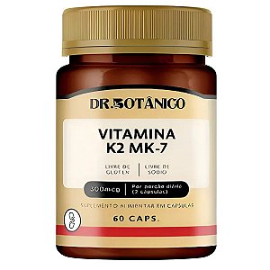 Vitamina K2 MK7 150mcg 60 Cápsulas - Dr. Botânico