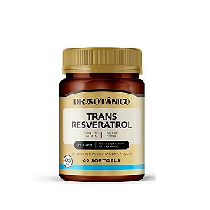 Trans Resveratrol 600mg 60 Cápsulas - Dr. Botânico