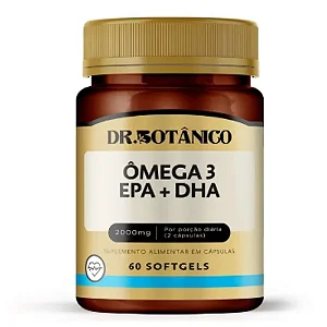 Ômega 3 EPA DHA 2000mg 60 Cápsulas - Dr. Botânico