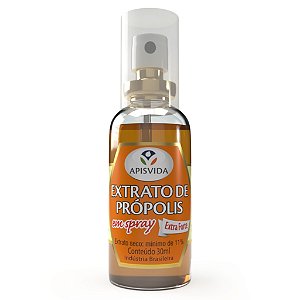 Extrato de Própolis Verde 11% Spray 30ml - Apisvida
