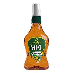 Mel Orgânico Bisnaga Tampa Cone 250g - Apisvida