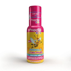 Propoflex Kids Spray Própolis Mel, Malva e Romã Sabor Tutti-Frutti 35ml - Apisvida