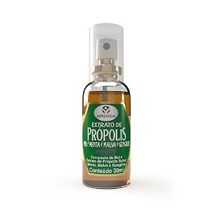 Spray de Própolis com Gengibre 30ml - Apisvida