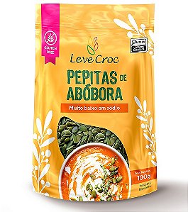 Pepitas de Abóbora 100g - Leve Crock