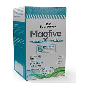 Magfive 60 cápsulas - Supraervas